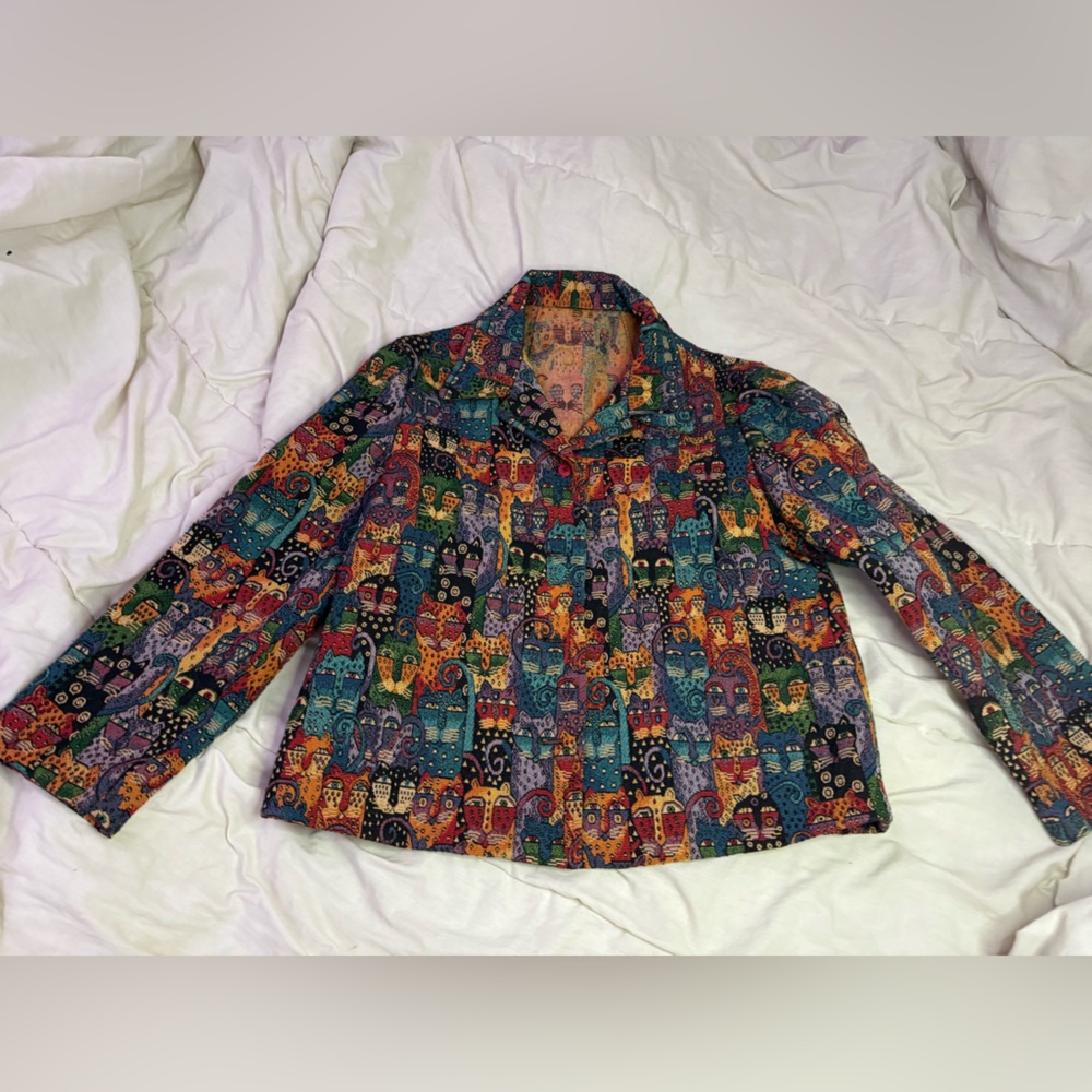 Blazer animal embroidered